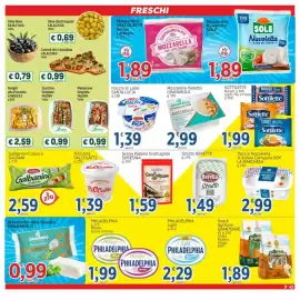 Volantino Market Ingross Pagina 9: Treccia Mozzarella di Bufala Campana DOP LA MARCHESA €2,99