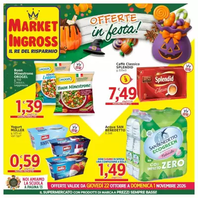 Market Ingross (valido fino al 1-11)