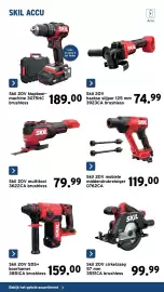 GAMMA folder | Gereedschap Pagina 10: Skil 20v sds+ boorhamer 3851ca brushless €159,00, Skil 20v cirkelzaag €99,99