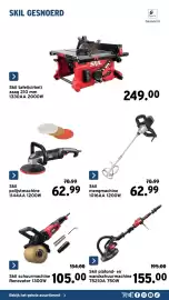 GAMMA folder | Gereedschap Pagina 11: Skil mengmachine 1016AA 1200W €62,99, Skil schuurmachine Renovator €105,00