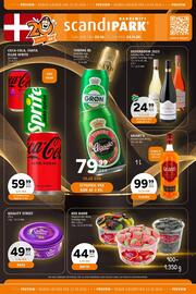 Scandinavian Park reklamblad Sida 38: Red Band vingummi eller lakrids €44,99, Quality Street €49,99
