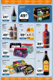 Scandinavian Park reklamblad Sida 33: Valhalla mjød €49,99, Kahlúa coffee liqueur €129,99