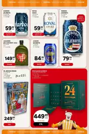 Scandinavian Park reklamblad Sida 35: Aalborg jule akvavit 2026 €149,99, The Original Rum Box €449,49