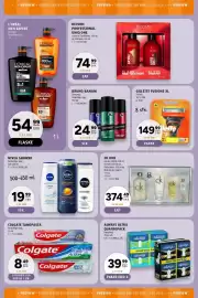 Scandinavian Park reklamblad Sida 36: Colgate tandpasta €49,00, Always ultra quattropack €39,99