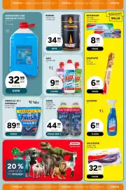 Scandinavian Park reklamblad Sida 37: Finish All in 1 powerball €89,99, Lenor skyllemiddel €44,99
