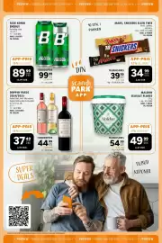 Scandinavian Park reklamblad Sida 7: Mars, snickers eller twix €34,99, Faxe Kondi Energy €89,99