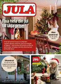 Jula reklamblad Sida 1: Ekvip spelande jultåg på räls €299,00