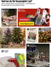 Jula reklamblad Sida 2: Vad har du för fixarprojekt i jul? Dyk ner i ett brett sortiment med allt du behöver alltid till