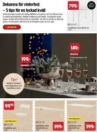 Jula reklamblad Sida 26: Ekvip hopfällbart bord ø120 cm €799,00, Ekvip hopfällbar bänk €399,00