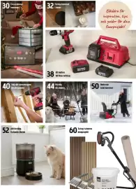 Jula reklamblad Sida 3: 30 hemmet Fixa ordning i 32 Förnya hemmet i vinter 40 Välj rätt skruvdragare till ditt projekt MULT
