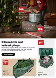 Jula reklamblad Sida 30: Ekvip väska för julklappar €49,90, Ekip julgransväska €79,90