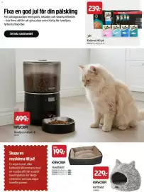 Jula reklamblad Sida 52: Sheba Kattmat €239,00, Kayoba kattbädd €229,00