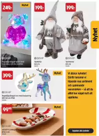 Jula reklamblad Sida 7: Ekvip regnbågsfärgad ren med belysning €399,00, Ekip Tomtefar €199,00