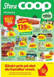 Coop Forum reklamblad vecka 44 Sida 1: Santa Maria tex-mex €99,00, Potatis i påse €10,00