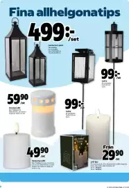 Coop Forum reklamblad vecka 44 Sida 14: Led-ljus €29,90, Form Living Lanterna 2-pack €499,00