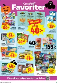 Coop Forum reklamblad vecka 44 Sida 5: Brädspel €159,00, Mjau kattmat €95,00
