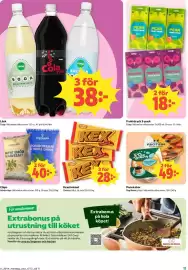 Coop reklamblad vecka 44 Sida 11: Gårdschips chips €40,00, Cloetta Kexchoklad €28,00