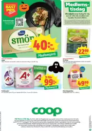 Coop reklamblad vecka 44 Sida 12: Valio smör €40,00, Scan Kokt helgskinka €49,90