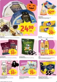 Coop reklamblad vecka 44 Sida 9: Castello creamy white €24,90, Cashewnötter €45,00