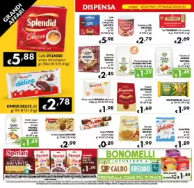 Volantino Spak Supermercati Pagina 10: Treccine di Pasta Rigida MONDO NATURA €1,49, Galatine al latte €1,89