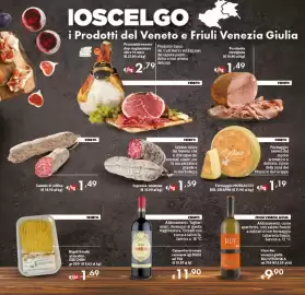 Volantino Spak Supermercati Pagina 2: IOSCELGO i Prodotti del Veneto e Friuli Venezia Giulia VENETO Prosciutto veneto dop