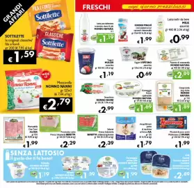 Volantino Spak Supermercati Pagina 8: Yogurt cremoso Müller assortito €1,19, Gorgonzola dop dolce Mondo Natura €1,89