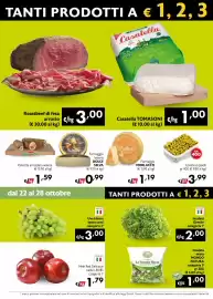 Volantino Maxi Family Pagina 2: Formaggio Morlacco €1,19, Contorno piselli €3,99