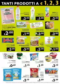 Volantino Maxi Family Pagina 4: Bastoncini di merluzzo Findus €3,59, Guanciale in stick Negroni €2,00