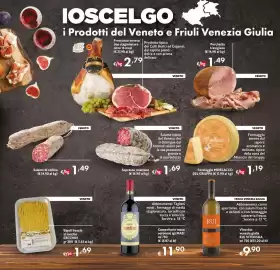 Volantino Maxi Supermercati Pagina 2: Salame di collina (€ 14,90 al kg) IOSCELGO i Prodotti del Veneto e Friuli Venezia