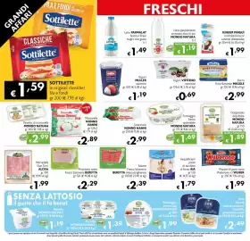 Volantino Maxi Supermercati Pagina 8: Burro Fiore Bavarese Meggle €2,99, Gorgonzola DOP MONDO NATURA €1,89