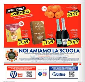 Volantino SuperW Pagina 16: Grattuggiato fresco Granbiraghi Biraghi €3,49, Riso vialone nano Grazia €1,99