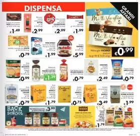Volantino SuperW Pagina 11: Gallette di Grano Saraceno Mondo Natura €1,29, Pane bauletto bianco Mulino Bianco €0,79