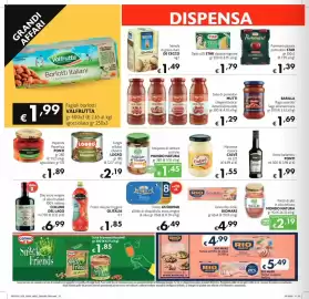 Volantino SuperW Pagina 12: Antipasto di Verdure MONDO NATURA €1,45, Fridor olio per friggere Olitalia €1,85