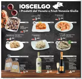 Volantino SuperW Pagina 4: Grissoni di Enemonzo €1,79, Prosecco di Valdobbiadene rive di colbertaldo €6,99