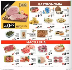 Volantino SuperW Pagina 6: Baccalà alla vicentina €3,69, Crespelle assortite €1,29