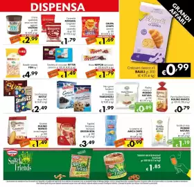 Volantino Eurospesa Pagina 11: Granetti Classici Mulino Bianco €1,49, Maxi Gocce di cioccolato fondente PANEANGELI €1,99