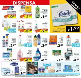 Volantino Eurospesa Pagina 15: Carta igienica kilometrica fior di lino Tenderly €1,99, Pile max plus ENERGIZER €3,99