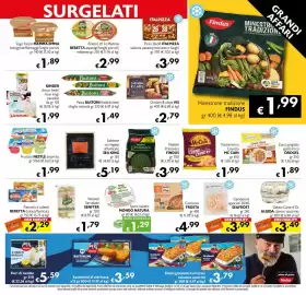 Volantino Eurospesa Pagina 9: Wurstel Servelade SENFTER €1,79, Chicken & chips VIS €2,79
