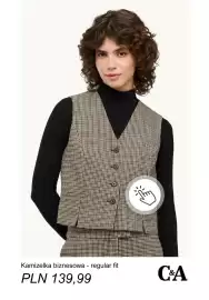 C&A gazetka tydzień 43 Strona 11: Kamizelka biznesowa - regular fit C & A €139,99