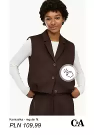 C&A gazetka tydzień 43 Strona 9: Kamizelka regular fit C & A €109,99