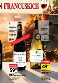 Intermarche gazetka | Alkohole Strona 15: Wino czerwone Chateauneuf-du-Pape La Cour des Carmes wytrawne €59,99