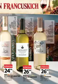 Intermarche gazetka | Alkohole Strona 17: Wino białe Cotes de Gascogne Menard półwytrawne €26,99