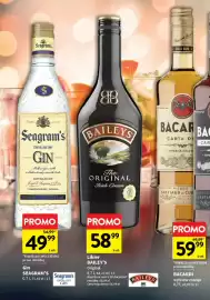 Intermarche gazetka | Alkohole Strona 4: Gin Seagram's Extra Dry €49,99, Rum Bacardi €59,99