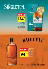 Intermarche gazetka | Alkohole Strona 8: Whisky Singleton 12YO €134,99, Whiskey Bulleit Bourbon €94,99