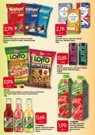 Food Plus folder Pagina 10: Monarch roasted sunflower seeds, selected types €2,79, Lotto corn puff crisps €0,99