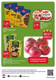 Food Plus folder Pagina 12: Cosmin spice mix, selected types €1,29, Graal filety z makreli w sosie pomidorowym €2,79