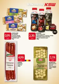 Food Plus folder Pagina 5: Bakoma jogurt pitny ksw €2,39, Hochland Ser topiony, wybrane rodzaje €0,99