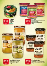 Food Plus folder Pagina 8: Marcinowa spiżarnia zupa, wybrane rodzaje €2,29, Spichlerz Rusiecki €3,29