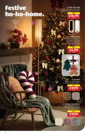 Aldi leaflet Page 18: C. Tree Skirt €9,99