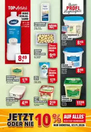 Handelshof Prospekt woche 44 Seite 8: POPP PELL-KARTOFFFELSALAT €2,59, EDEKA FOODSERVICE CLASSIC SAURE SAHNE €8,49